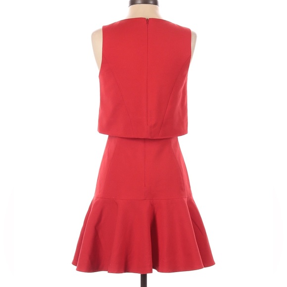 Black Halo Red Shawna Mini Dress size 2 - Picture 3 of 3